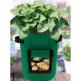 thumbnail image 3 of 3 Pcs Sacs de Culture de Plantes 7/10 Gallons Pots de Culture en Non-Tissé Respirant avec Poignées Robustes et Rabat d'Accès Conteneurs de Jardin Réutilisables, 3 of 9