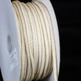 thumbnail image 2 of The Ribbon People Ivory and Gold Braided Link Craft Cord 0.25" x 55 Yards, 2 of 2