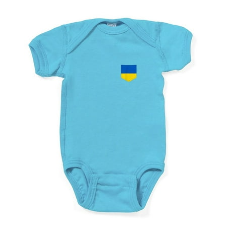 

CafePress - Ukraine Flag With Printed Ukrainian Flag Body Suit - Cute Infant Bodysuit Baby Romper - Size Newborn - 24 Months