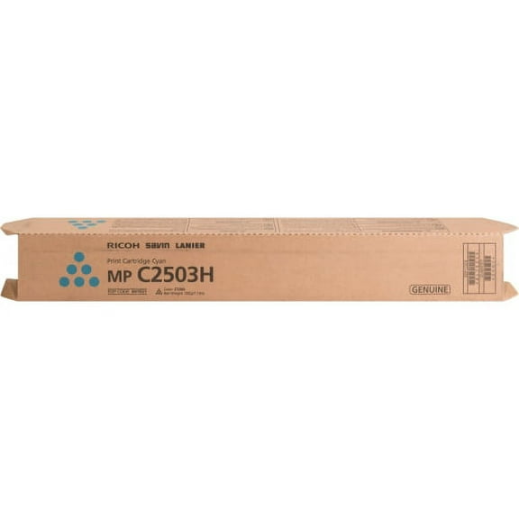 Ricoh Genuine OEM 841921 High Yield Cyan Toner Cartridge (9.5K YLD)