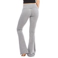 thumbnail image 3 of Women's Boot Cut Flare Yoga Pants Wide Waistband Comfortable Stretch Cotton, 3 of 4