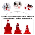 thumbnail image 3 of SHISUYAN 20Pcs Sand Table Road Cones Simulation Traffic Signs Road Signs Traffic Roadblock, 3 of 8