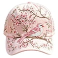 thumbnail image 2 of GIJNRIUIUA Mens Trucker Hat Under $5 Hot Sales Floral Print Vintage Washed Baseball Cap for Women Colorful Flower Pattern Hat Adjustable Lightweight Casual Fashion Sun Hat Light Pink One Size, 2 of 7