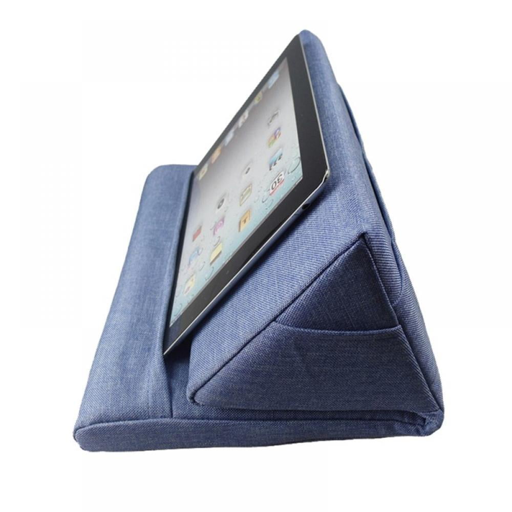 Tablet Cushion Stand, MultiAngle Soft Pillow Lap Stand, Tablet Stand Pillow Holder For IPads