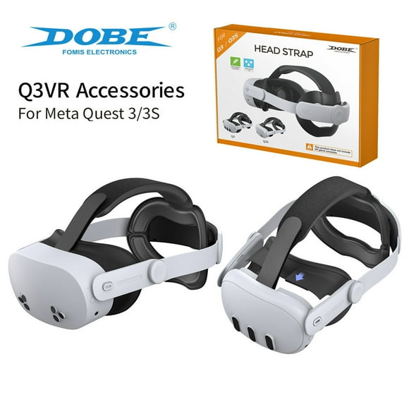 Adjustable Replacement Head Strap for Meta Quest 3/3S VR Headset - Multi-Angle Fit, Pressure-Relieving Comfort Band for Extended Gaming Sessions