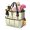 Daisy and Leaf Cream Pattern, variant on Sunflower and Bee Green Pattern Garden Tool Bag, Garden Supply Caddy with Multi Pockets & Large Capacity, Waterproof Gifts for Gardeners Women Men