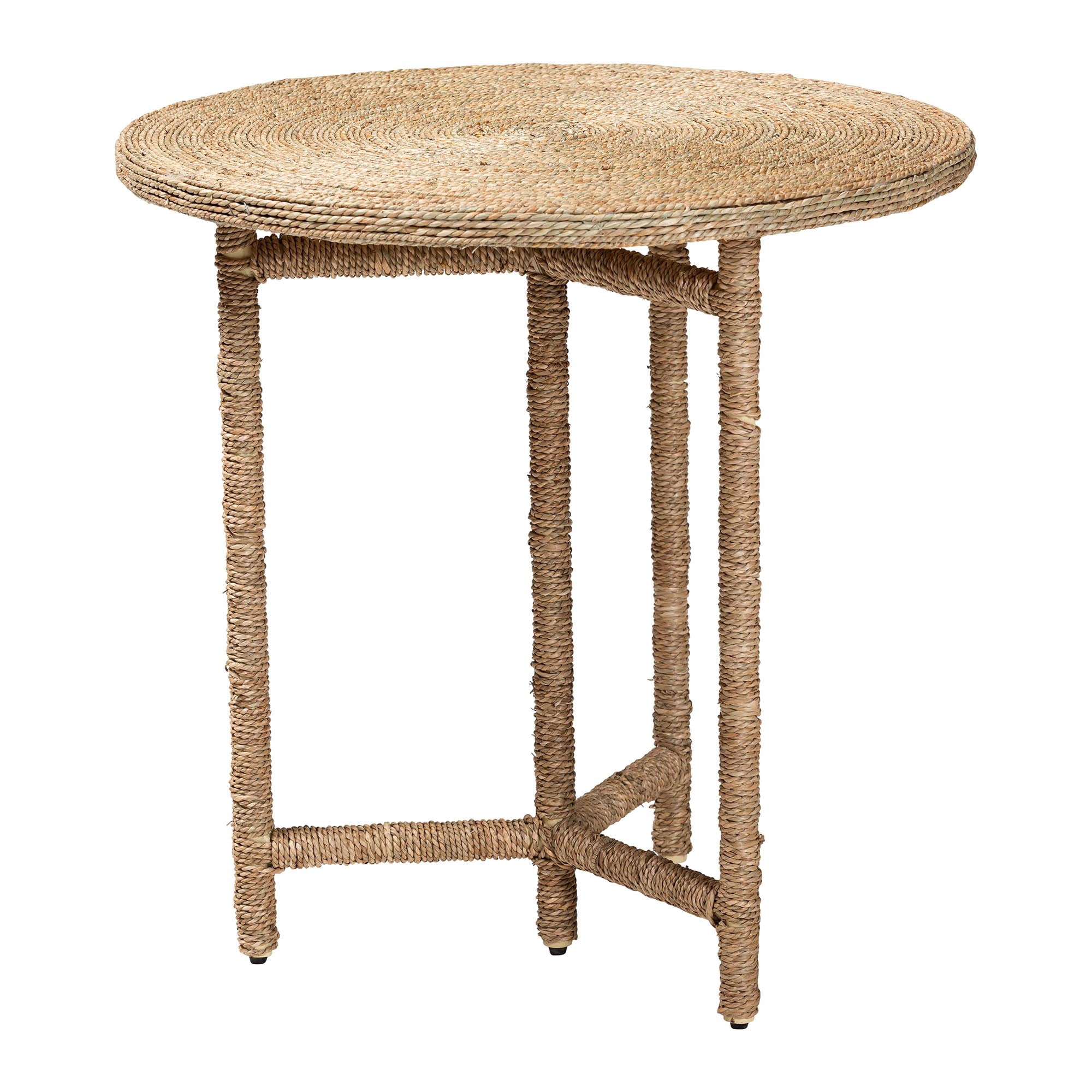bali & pari Fumito Boho End Table, Natural Brown