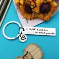 thumbnail image 3 of Thank You Gifts Appreciation Keychain Thank You for All That You Do Keychain Thank You Gifts for Social Worker Volunteer Employee Coworker Appreciation Gifts for Nurse Mentor Teacher Gifts, 3 of 6