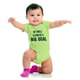 thumbnail image 4 of My Uncle Is Kind Of A Big Deal Funny Romper Boys or Girls Infant Baby Brisco Brands 6M, 4 of 7