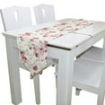 thumbnail image 3 of EREHome Pink Rose Floral Table Runner 13x70 Inches Pink Table Top Decoration, 3 of 5