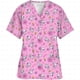 thumbnail image 3 of Uniforme de enfermera con estampado de dibujos animados de Snoopy, cuello en V, bolsillo, uniformes de enfermería, ropa de trabajo para mujer, monos, uniformes médicos para clínica, 3 of 5