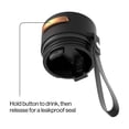 thumbnail image 3 of Contigo 24 oz Stainless Steel Leak-Proof Insulated Water Bottle with Carry Strap, Black/Bronze, 3 of 8