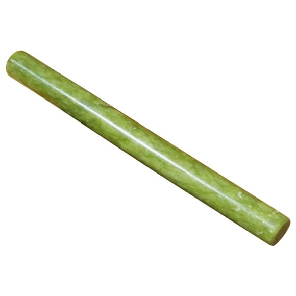 Greenadscape Ergonomic Marble Rolling Pin for Kitchen Rolling Dough Fondant Pasta Smooth Green