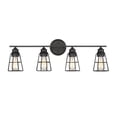 thumbnail image 3 of Millennium Lighting  4 Light Bathroom Vanity Fixture with Metal Shade Modern Gold Gold Polished, 3 of 5