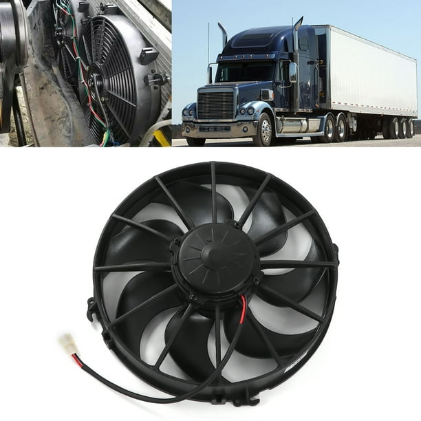 Ventilador De Radiador, Ventilador De Refrigeración De CA Compacto Tipo 7 Aspas 24 V 3200 R/min Para Autobuses Para Camiones