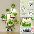 thumbnail image 3 of Soporte para plantas EVAWOO de 7 niveles 122x81x122 cm con luces de cultivo, 3 of 9