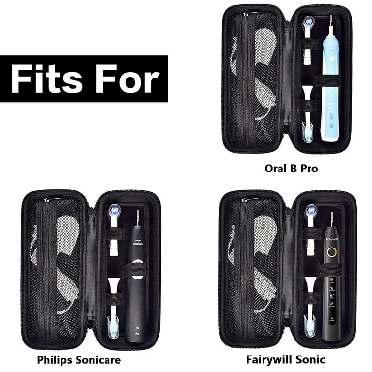 Bonarca Electric Toothbrush Travel Case for Philips Sonicare and
