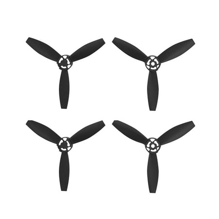 lanema 4Pcs Propeller Set Airscrew Replacement for Parrot Bebop 2 Mini Drone Quadcopter Helicopter RC Accessories Multicolor
