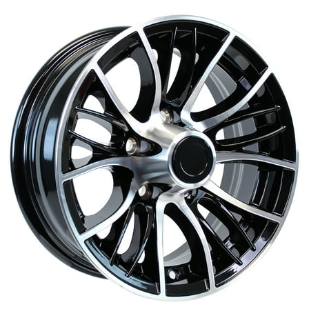 eCustomrim Aluminum Trailer Wheel 15X6 15" Evolution Style 5 Lug On 4.5" Center Rim
