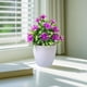 thumbnail image 4 of Simulación de ciruelos de cinco hojas en macetas, plantas de bonsái, simulación de flores, ideal para decoración de interiores, jardines, terrazas y escritorios de oficina., 4 of 5