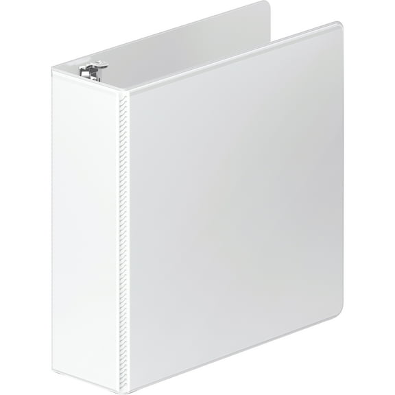 Wilson Jones, WLJ38549W, Extra-Durable Hinge Heavy-Duty View Binder, 1 Each, White