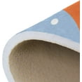 thumbnail image 6 of SKYSONIC Lightweight Soft Area Rugs Happy Foxes White Dots Floor Mat for Kids Playing Room Hardwood Floor Living Room Nursery Rugs, 60x39 in, 6 of 6