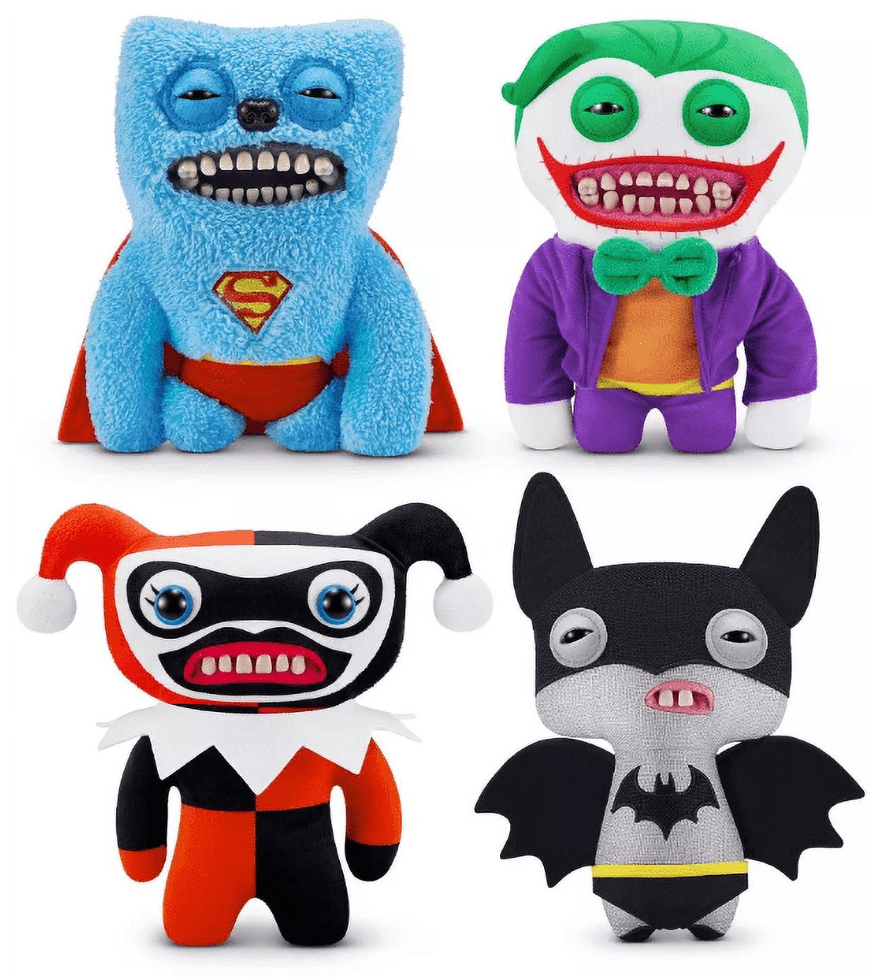 Fuggler Superhero (SET of 4) Funny Ugly Monster Soft Plush Fuggler Superhero (SET of 4) Funny Ugly Monster Soft Plush