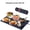 light Gray, variant on JIAJIA  Electric Warming Tray, Food Warming Mat with 9 Temperature Settings Portable Food Warmer Timer Settings Quick Heating Pad for Parties Gatherings