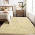 thumbnail image 2 of Area Rug 4x6 Washable Bedroom Rugs Non Slip Modern Solid Living Room Carpet Low Pile Minimalist Kitchen Rug Plain Rug Area Rugs for Nursery Entryway Tan, 2 of 17