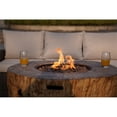 thumbnail image 4 of Brown Aluminum Patio and Outdoor  Round Firepit with Rain Cover, 4 of 7