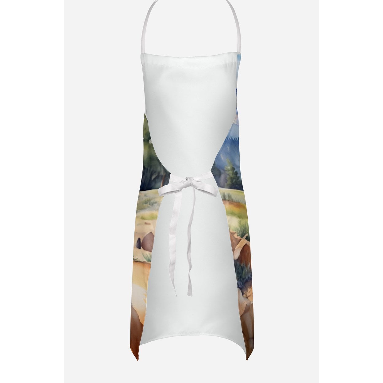 Norwich Terrier Cowboy Welcome Apron 27 in x 30 in