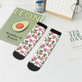 thumbnail image 7 of Pofeuu Rose Flowers Print 30cm Socks, Adult Running Hiking Socks for Youth and Adult, 7 of 7