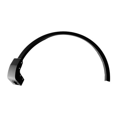 For 2016-2018 MKX Front Wheel Arch Trim PP Plastic & Rubber FO1291140