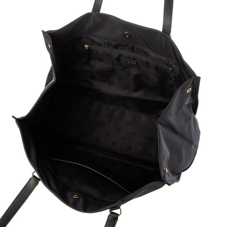 Tory Burch ビジネスバッグ 旅行バック　ブラック Tory Burch Women's Ella Large Nylon Tote Bag (Black) - Walmart.com
