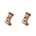 thumbnail image 2 of Billuyoard Calcetín de Navidad lindo colgante pared ventana regalos bolsa calcetín Oficina comedor Bar tienda café decoración colgantes niños Type3 NO3, 2 of 6