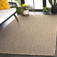 thumbnail image 3 of SAFAVIEH Retreat Drummond Solid Indoor/Outdoor Area Rug, Natural/Brown, 9' x 12', 3 of 16