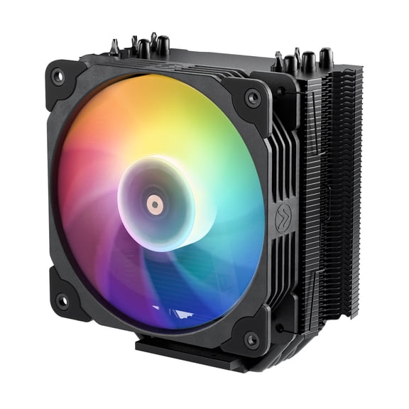 Vetroo V5 CPU Air Cooler with 5 Heat Pipes, 120mm PWM Processor, 150W TDP, for Intel LGA 1851/1700/1200/115X, AMD AM5/AM4