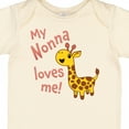 thumbnail image 4 of Inktastic My Nonna Loves Me Cute Giraffe Boys or Girls Baby Bodysuit, 4 of 5