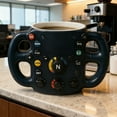 thumbnail image 6 of Thermal Insulated Nonrust Steel Cup With Handle Resin Coated Beverages Motorsport Collectors, 6 of 8
