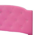 thumbnail image 4 of Baxton Studio Canterbury Upholstered Full Platform Bed in Pink, 4 of 5