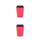 thumbnail image 1 of Matsuzay Botella de bebida Taza de agua Taza térmica Exquisita Gran capacidad Al aire libre Estudiante Oficina Leche Jugo Líquido Contenedor Rojo 350ml 2Conjunto, 1 of 6