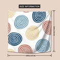 thumbnail image 5 of YFYANG Abstract Circle Line Doodle Tapestry, Bedroom Dormitory Living Room Decoration Tapestrys Wall Hanging , 59 x 59 in, 5 of 9