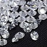 Cubic Zirconia Cabochons Grade A Faceted Diamond Clear 1.1mm