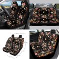 thumbnail image 2 of Uorisanigo Butterfly Car Seat Protector Fashion Car Seat Covers Full Set Car Accessories Easy to Install Seat Belt Sets Covers, Steering Wheel Cover, Car Cup Holder,Car Vent Storage Gift for Her, 2 of 7