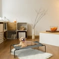 thumbnail image 6 of Elevated Pet Portable Elevated Dog Bed with Anti-Slip Rubber Mats, Dark Gray, 6 of 8