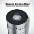 thumbnail image 6 of COSPRO 3-in-1 Wireless Charging Electric Salt and Pepper Grinder Set, Rechargeable Automatic Stainless Steel Spices Mill Set - One-Hand to Operate, Adjustable Coarseness, Easy Cleaning, 6 of 7