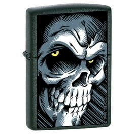 Zippo Lighter: New Malefic 2004 by Luis Royo - Black Matte