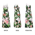 thumbnail image 4 of 2023 vestidos largos casuales de verano para mujer vestidos de verano sin mangas hasta el suelo, vestido con cuello en V Zhivalor BST3000424-4, 4 of 5