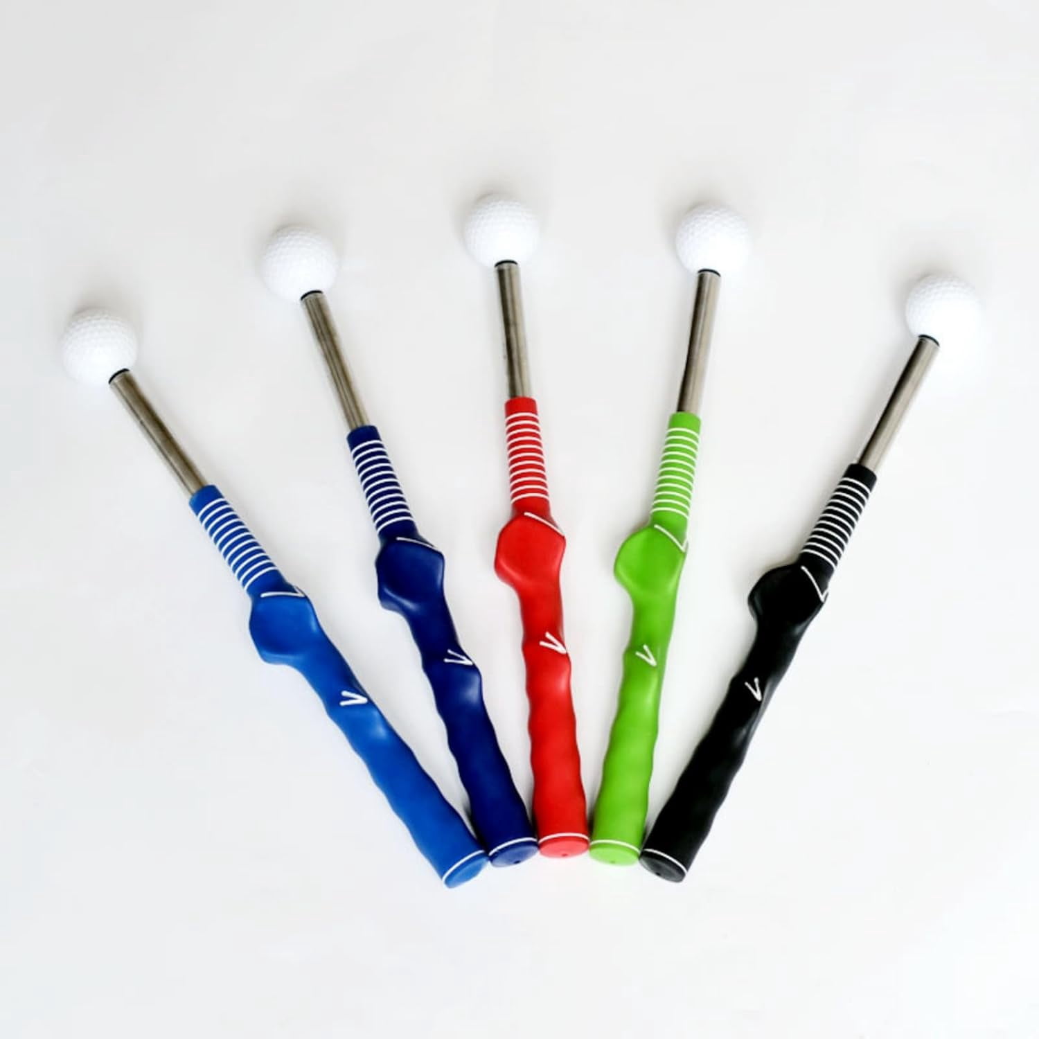 Molded Golf Grip Trainer In Telescopic Design For Beginners And Experts(Right Hand)