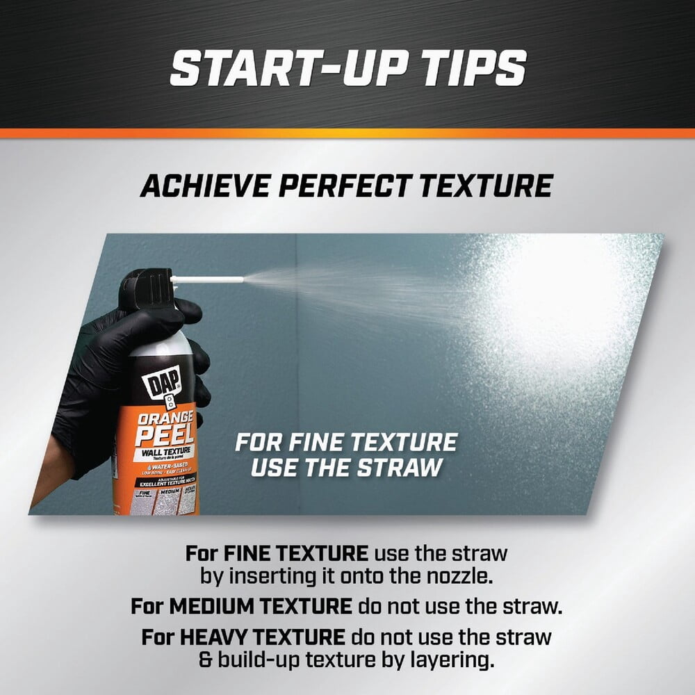 DAP 50015 20 oz Orange Peel Water Base Spray Texture